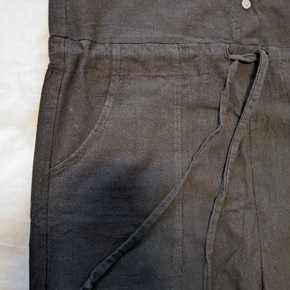 Hackwith Design House Painter Jumpsuit in Black, Small - Picture 2 of 5